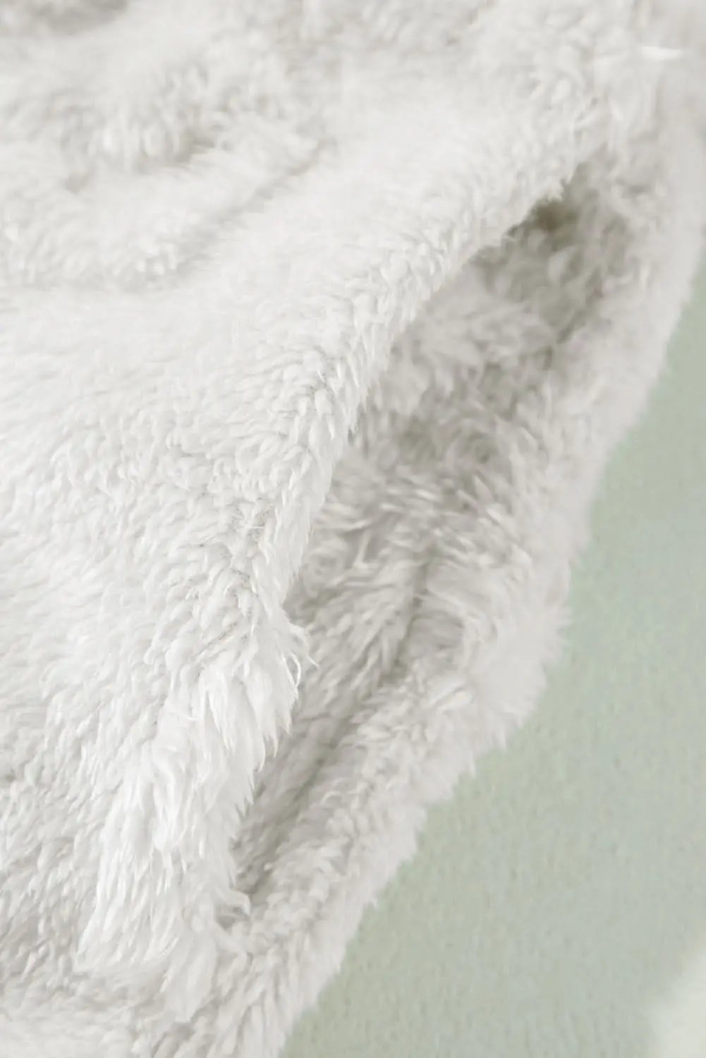 Light grey leopard fleece lounge set - Love Salve